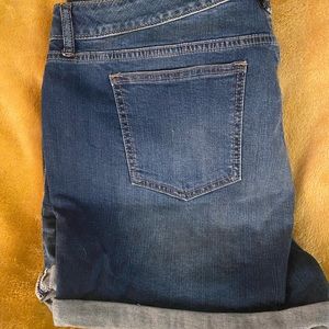 Torrid Cuffed Denim Shorts